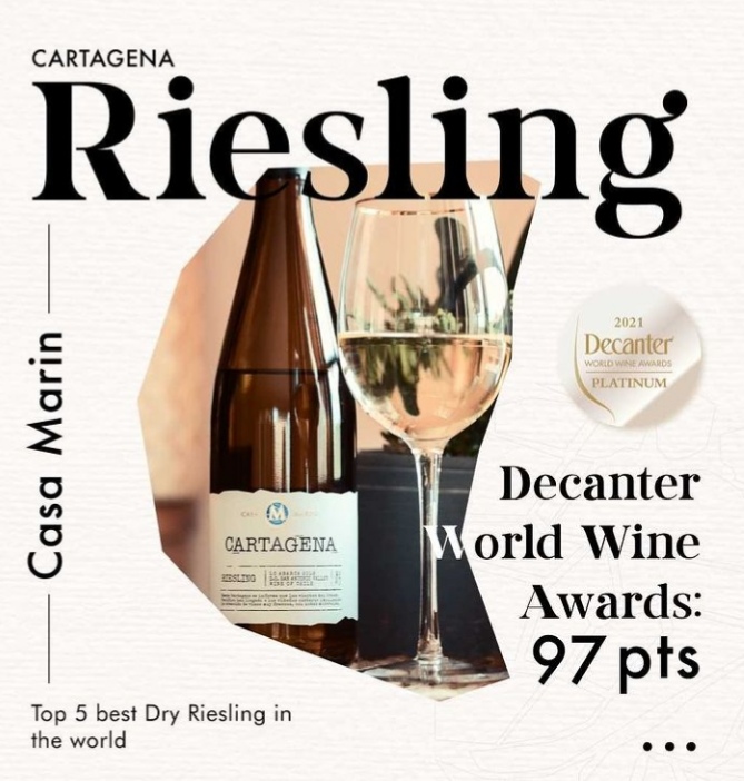 Casa Marín Cartagena Riesling 2023, 750ml