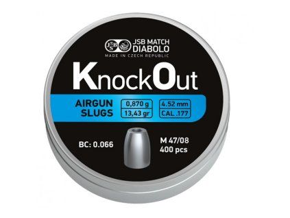 diabolo slug jsb knockout 452 mm