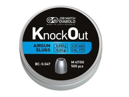 diabolo slug jsb knockout cal 451 mm