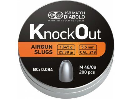 diabolo slug jsb knockout kal550 mm