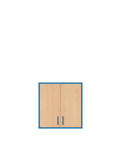 145003 Policový modul  80 x 45 x 80 cm