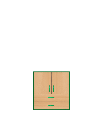145026 Modul poličkový  80 x 45 x 80 cm