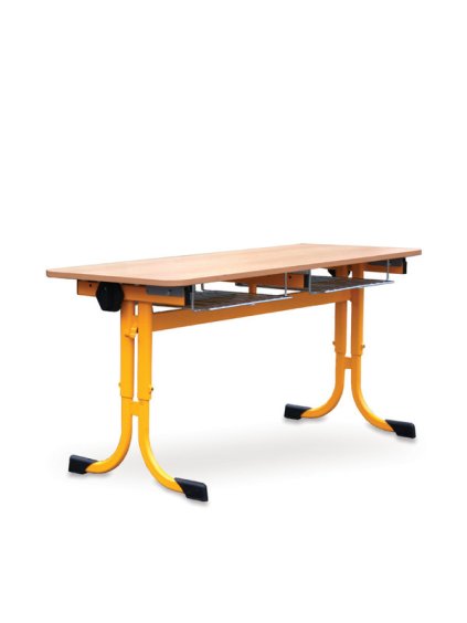 250226 skolni lavice pro 2 zaky stavitelna