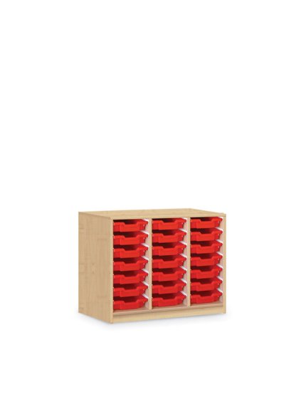 500116 skrinka se 3 boxy 85 cm