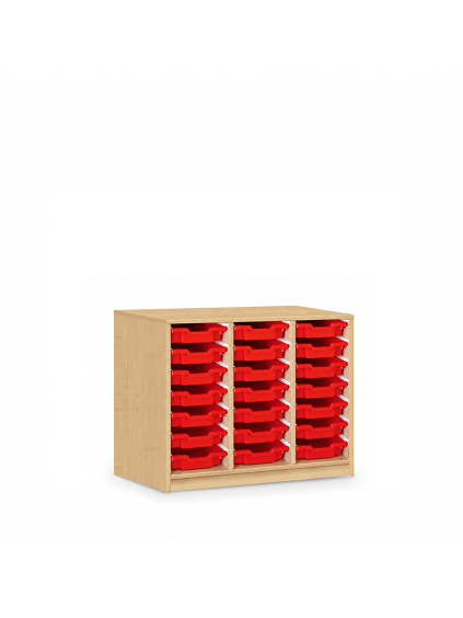 500116 Skříňka se 3 boxy  104x45x85 cm