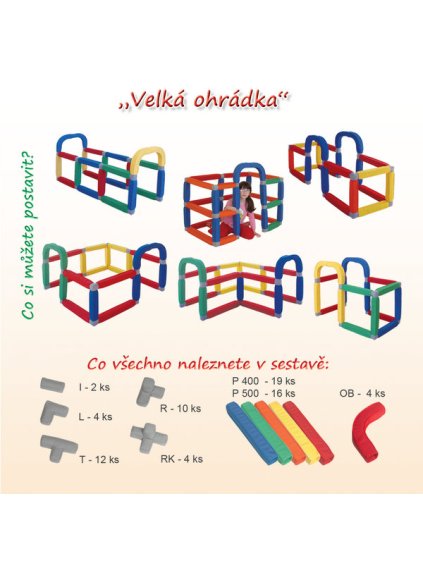 MI007 stavebnice mija velka ohradka