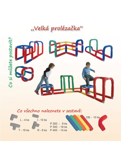 MI009 stavebnice mija velka prolezacka