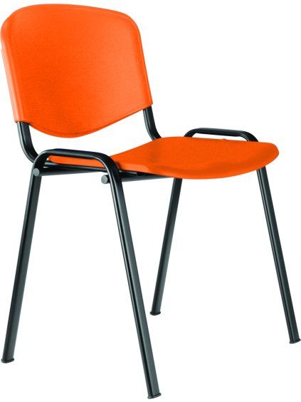 Imperia plast oranzova 4nohyn ze strany