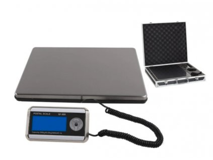 SF889 csomagmérleg 150 kg-ig / 50 g 30x39 cm tokkal