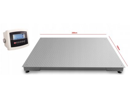 Padlómérleg 5 000 kg-ig 150x200 cm, LP7516