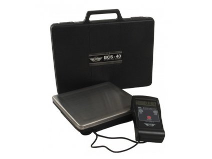 BCS-40 csomagmérleg 40 kg-ig/10 g 25x25 cm tokkal