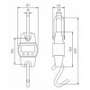 OCS-L függő mérleg 100 kg-ig