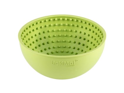 lickimat lizaci miska wobble light green