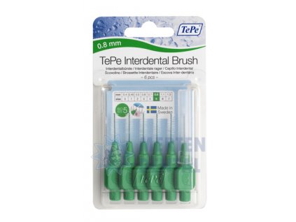 2544 tepe original 0 8 mm zelene 6 ks
