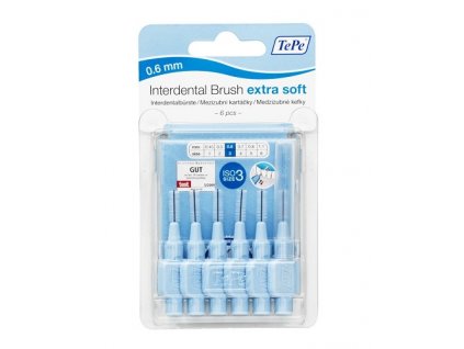 3315 tepe extra soft 0 6 mm svetle modre 6 ks