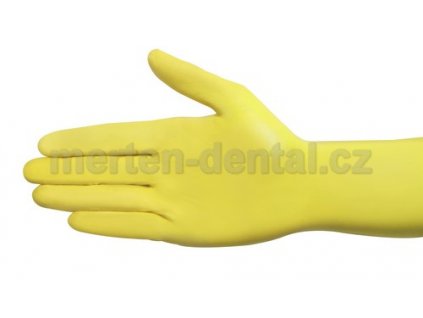 4074 ampri style nitril rukavice zlute m nepudrovane 100ks