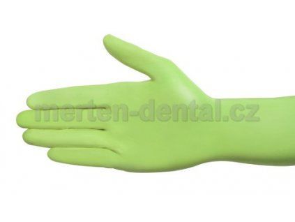 4116 ampri style nitril rukavice zelenkave xs nepudrovane 100ks