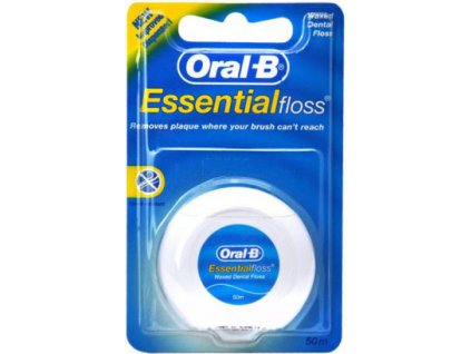 4644 oral b essential floss voskovana nit 50 m