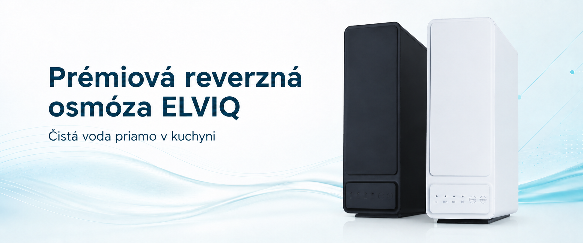 Prémiová reverzná osmóza ELVIQ