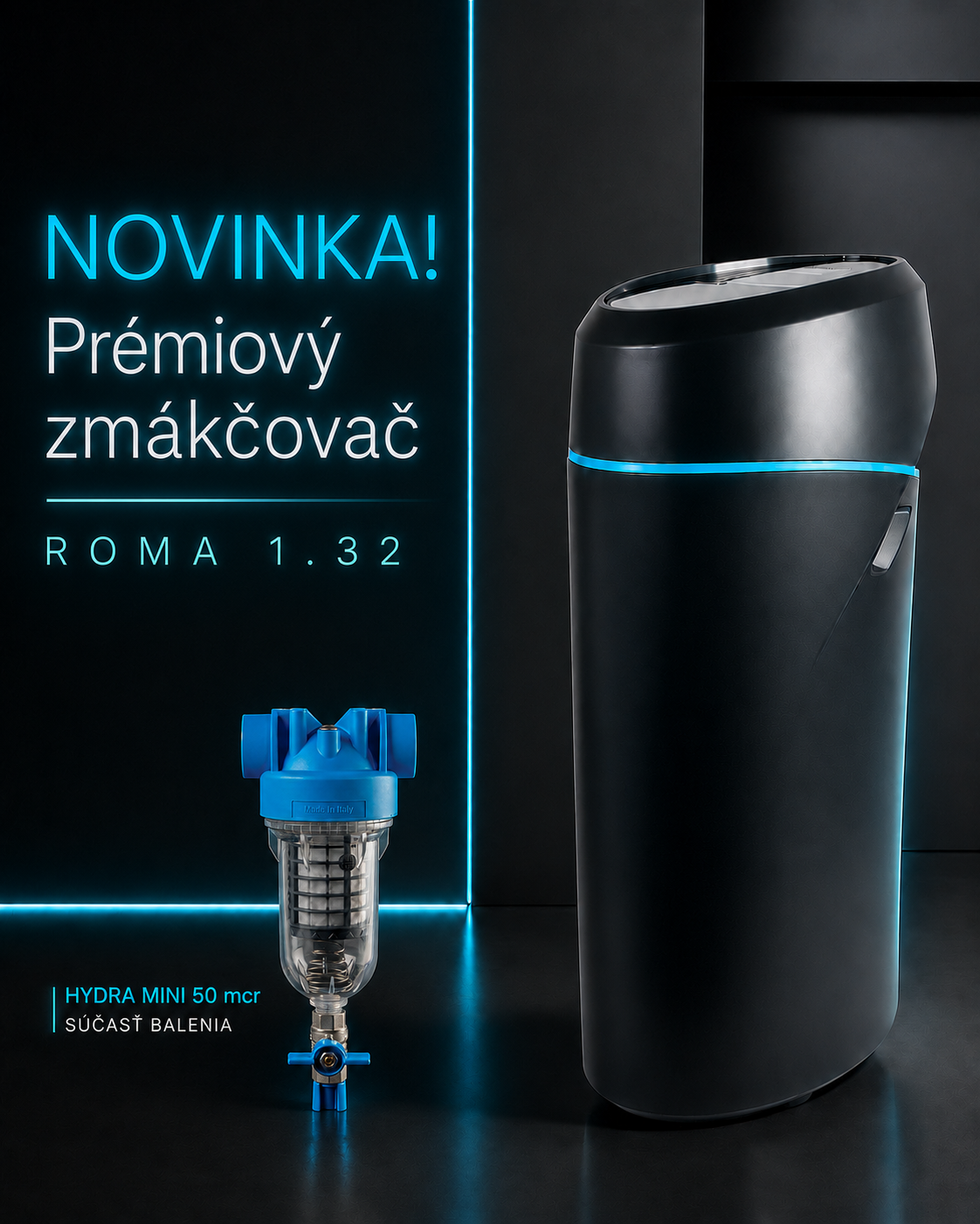 zmäkčovač Roma 1,32