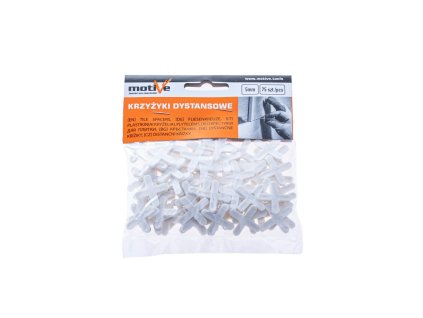 Distanční křížky 5 mm pro obklady a dlažbu (75 ks)