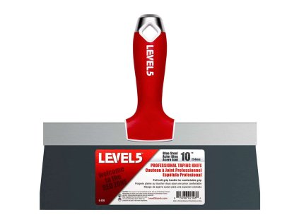 LEVEL5 Špachtle 10 z modré oceli s Soft Grip rukojetí