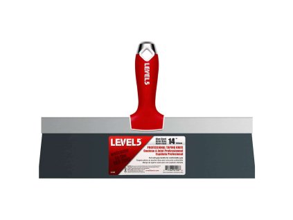LEVEL5 Špachtle 14 z modré oceli s Soft Grip rukojetí