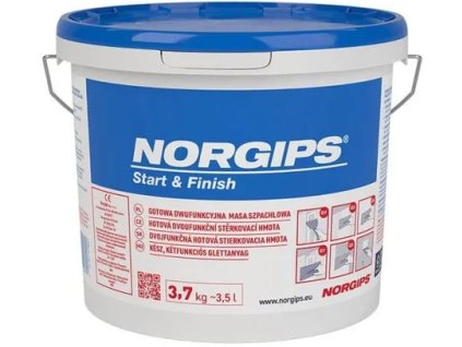 p norgips gotowa masa szpachlowa start finish 3 7kg