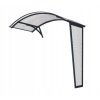 Stříška nad vstupní dveře 158x90 cm Grafit 2