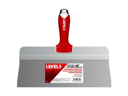 LEVEL5 Nerezová špachtle 12 BIG BACK s Soft Grip rukojetí