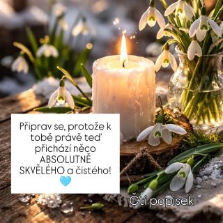 Proč mít doma teď bílou svíčku a sněženky? 🕯️ Je to nádherná aktivace úplně nové energie... Představte si tu zamrzlou,...