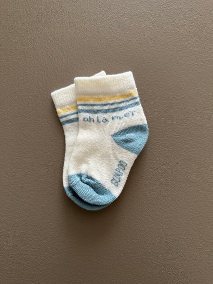 Guapoo Detske ponozky Oh La Mer Messy Brassy 1