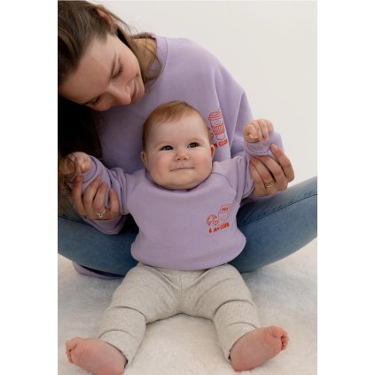 Detská mikina 6 Am Club Lilac, Messy Brassy (4)