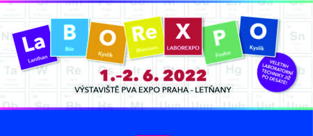 1 - 2. 6. 2022 LABOREXPO - X. Veletrh analytické, měřící a laboratorní techniky