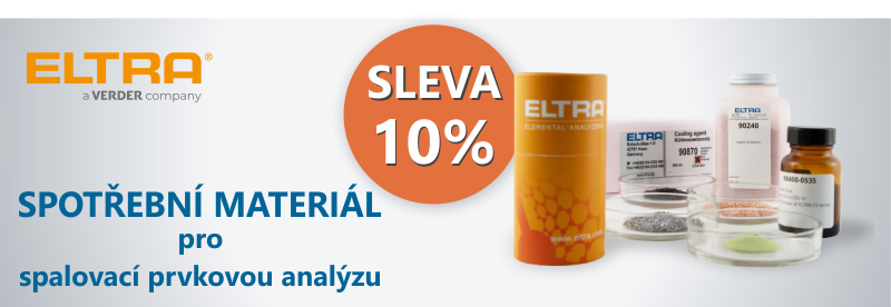 SPECIÁLNÍ NABÍDKA!  10% sleva na spotřební materiál pro elementární analýzu