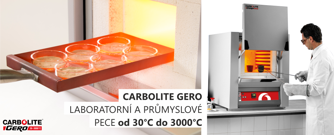 CARBOLITE GERO je předním výrobcem vysokoteplotních pecí od 30°C do 3000°C se zaměřením na technologii vakua a speciálních atmosfér