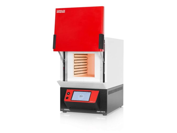 CWF Laboratorní komorové pece s maximální provozní teplotou 1100°C, 1200°C nebo 1300°C Metalco Testing c