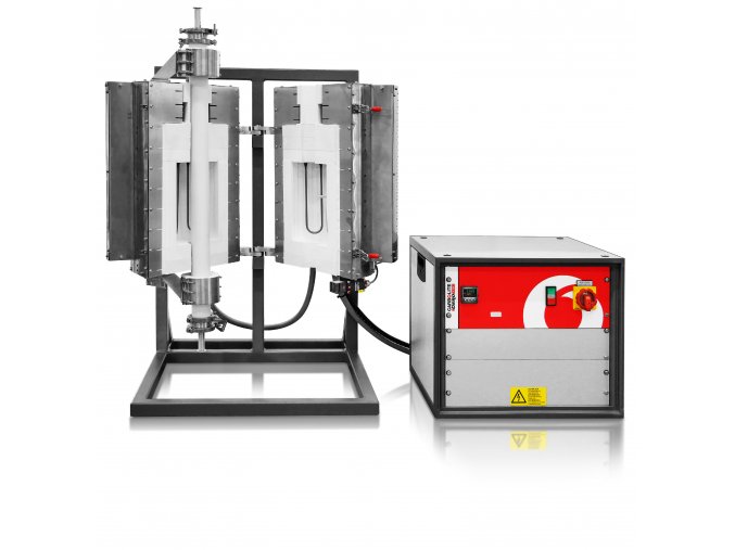 HTRV-A - Dělená trubková pec až do 1700°C Metalco Testing