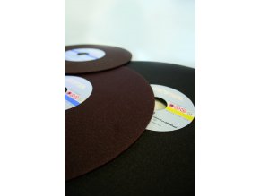 Korundový dělící kotouč Al2O3, typ I - pro konstrukční oceli, legované oceli, zušlechtěné  a nezušlechtěné, šedou litinu Metalco Testing