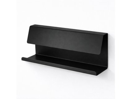 Nástěnná odkládací polička černá1