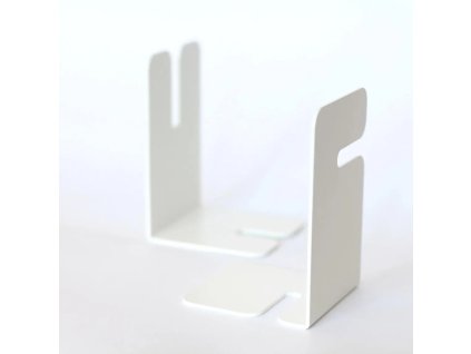 Zarážka na knihy VOID bílá1