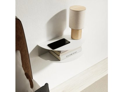 Polička WIDE bílá