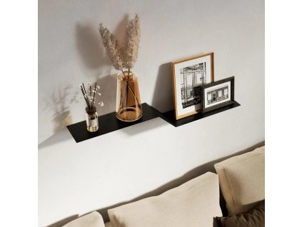 Polička ELEVATE černá