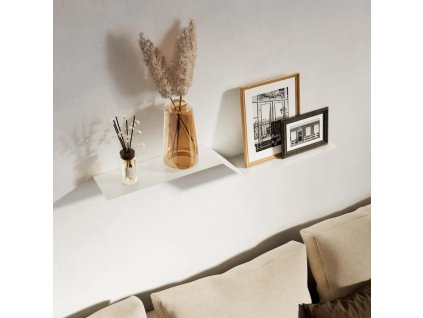 Polička ELEVATE bílá