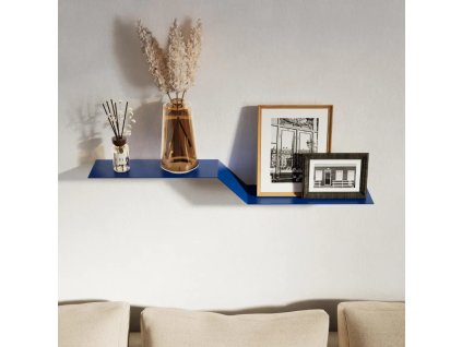 Polička ELEVATE modrá