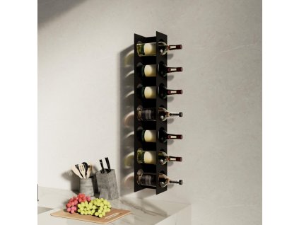 Držák na víno MINIMAL černý