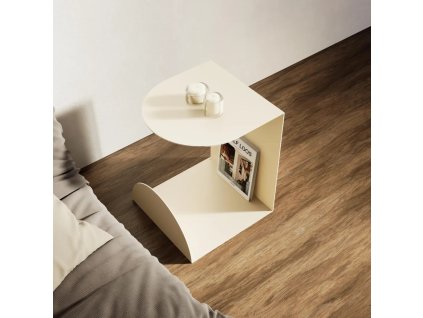 Moderní stolek C slonová kost