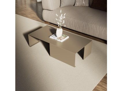 Konferenční stolek GEOMETRIC béžový