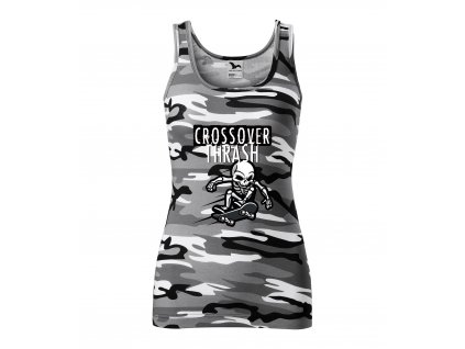 cross kostlivec camouflage tílko