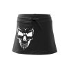sukně lebka černá